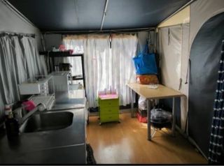 Caravana fija Camping Vilanova Park