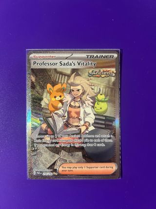 Carta Pokémon Professor Sada's Vitality PAR256