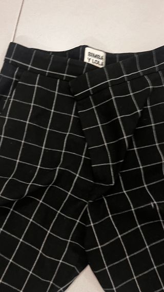 Traje Bimba y Lola cuadros