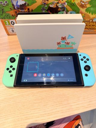 Nintendo Switch Edición Animal Crossing