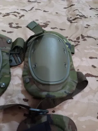 Rodilleras y coderas tácticas militares camuflaje