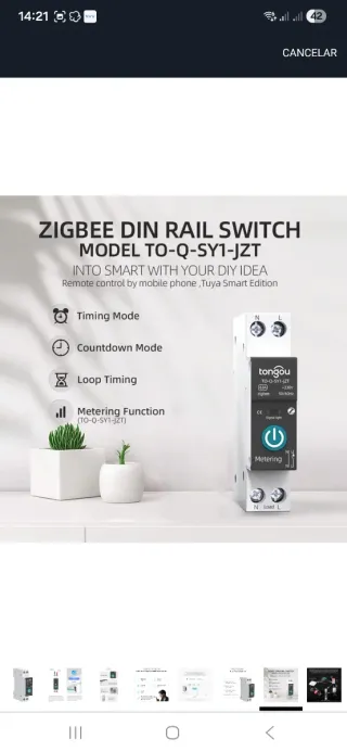 Tongou TO-Q-SY1-JZT Zigbee 63A