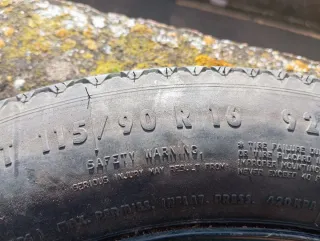 Rueda de repuesto BMW 5.00BX 16H2