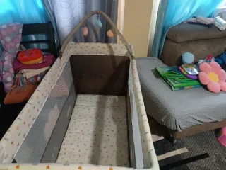 Cuna de viaje Jane doble altura