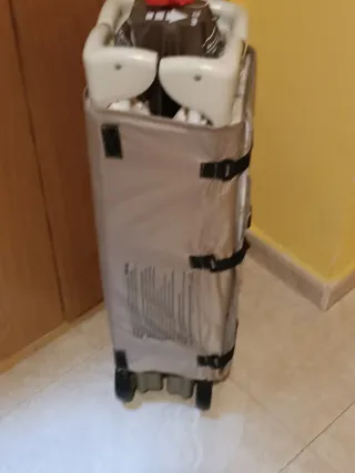 Cuna de viaje Jane doble altura