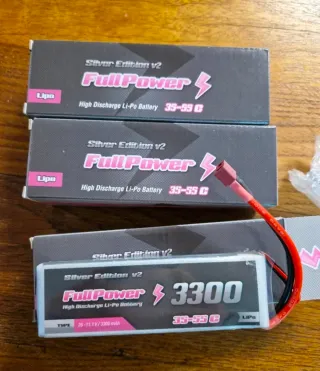 Batterie Li-Po FullPower 3S 11.1V 3300mAh 35-55C