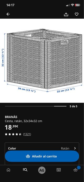 Estantería Kallax 8 huecos negra