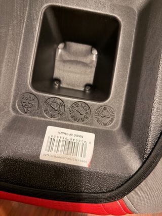 Alzador coche Sparco rojo