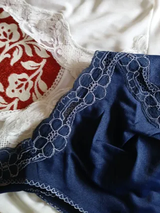 Dos combinaciones de encaje