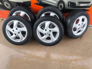 5 Llantas Aluminio Peugeot 206