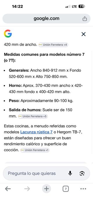 Cocina de carbón antigua