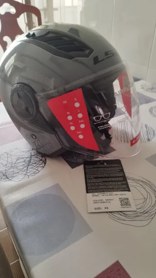 Casco LS2 Airflow II Gris. Talla xs