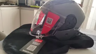 Casco LS2 Airflow II Gris. Talla xs
