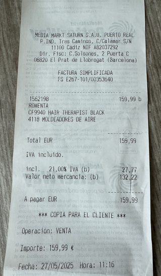 Rowenta Hair Therapist CF9940