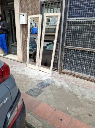 Espejos antiguos madera y cristal