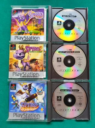 Trilogía Spyro PS1