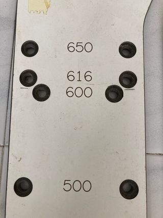 Plantilla para taladro de bisagras Howdens