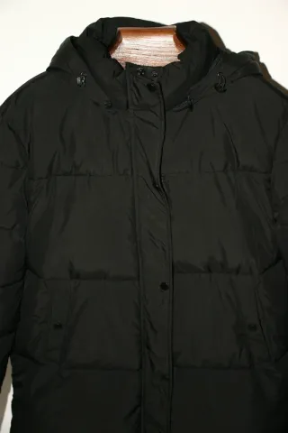 Abrigo acolchado Formula Joven negro