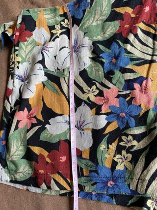 Falda pantalón Pull&Bear floral S