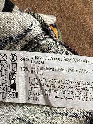 Falda pantalón Pull&Bear floral S