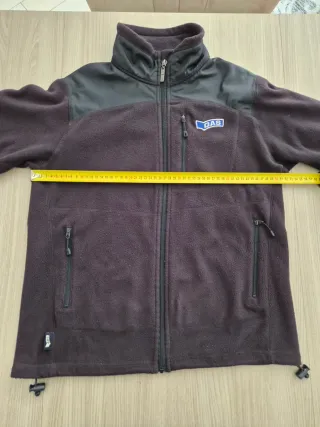 Felpa pile GAS zip uomo