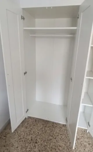 Armario Blanco Ikea 3 Puertas con Espejo