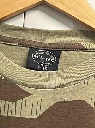 Camiseta MIL-TEC camuflaje manga corta