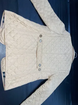 Chaqueta Burberry Beige Acolchada