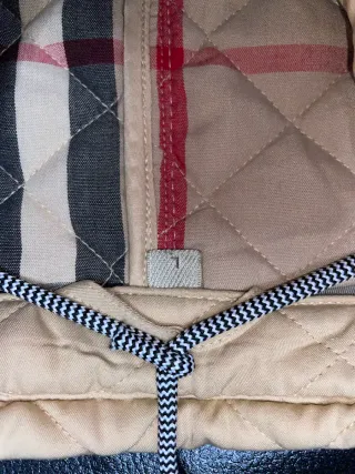 Chaqueta Burberry Beige Acolchada