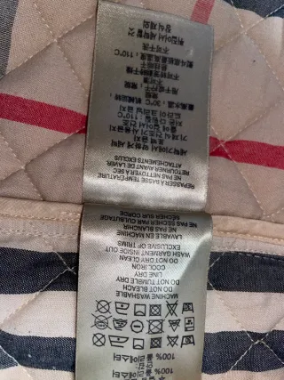 Chaqueta Burberry Beige Acolchada