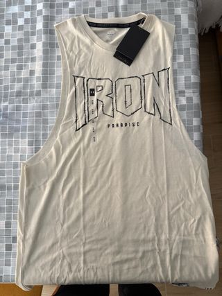 Camiseta Under Armour Rock Project CrossFit Beige