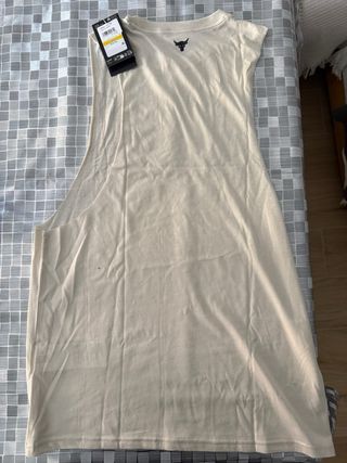 Camiseta Under Armour Rock Project CrossFit Beige