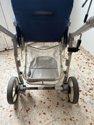 Carrito Bebé   3 Piezas Azul