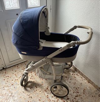 Carrito Bebé   3 Piezas Azul