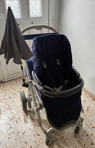 Carrito Bebé   3 Piezas Azul