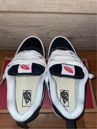 Vans Negras y Blancas