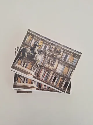 Lote 25 Postales Plaza Mayor Madrid 1986