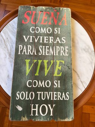 Cuadro Decorativo Sueña Vive Hoy