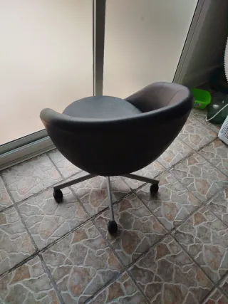 Silla de esc. gira, negra PRECIO RECOGER A domicil