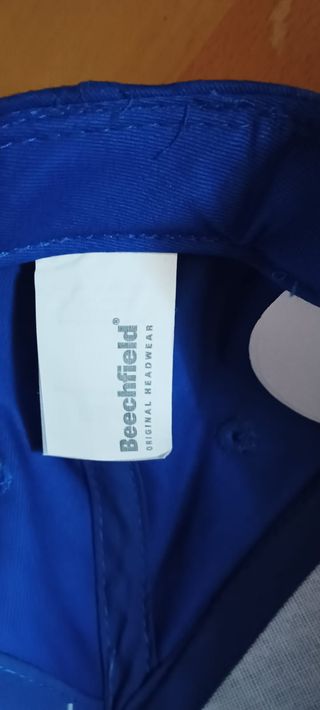 Gorra Beechfield Azul Eléctrico Nueva