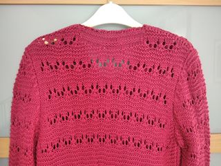 Chaqueta punto fucsia t. 42