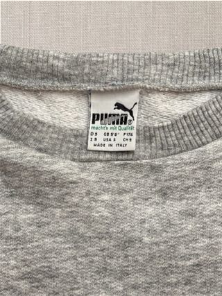 Jersey Puma Gris y Rosa Talla S