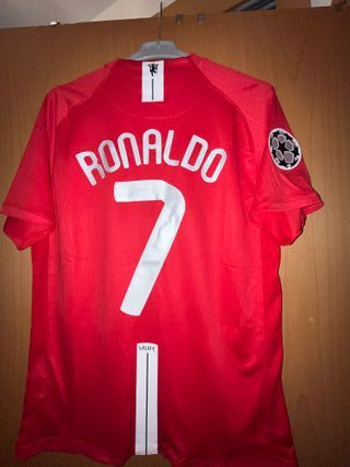 Camiseta Ronaldo 7 Champions 2008 Nike