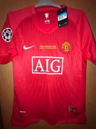 Camiseta Ronaldo 7 Champions 2008 Nike