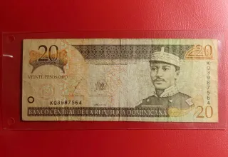 20 Pesos Oro República Dominicana 2003