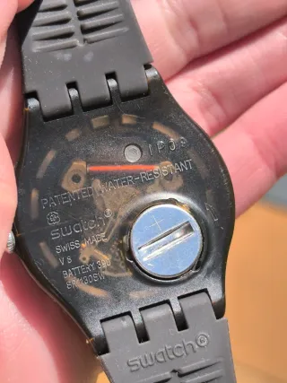 Orologio Swatch Nero/Rosa Uomo