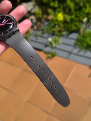 Orologio Swatch Nero/Rosa Uomo