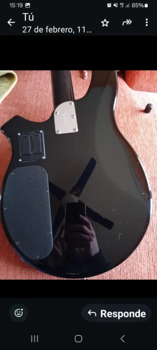 Bajo Musicman Negro
