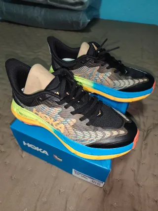 Hoka Mafate Speed 4 Talla 41 Multicolor