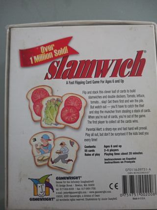 Juego de mesa Slamwich Gamewright